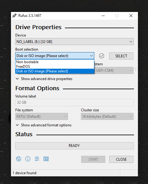 Rufus-screenshot