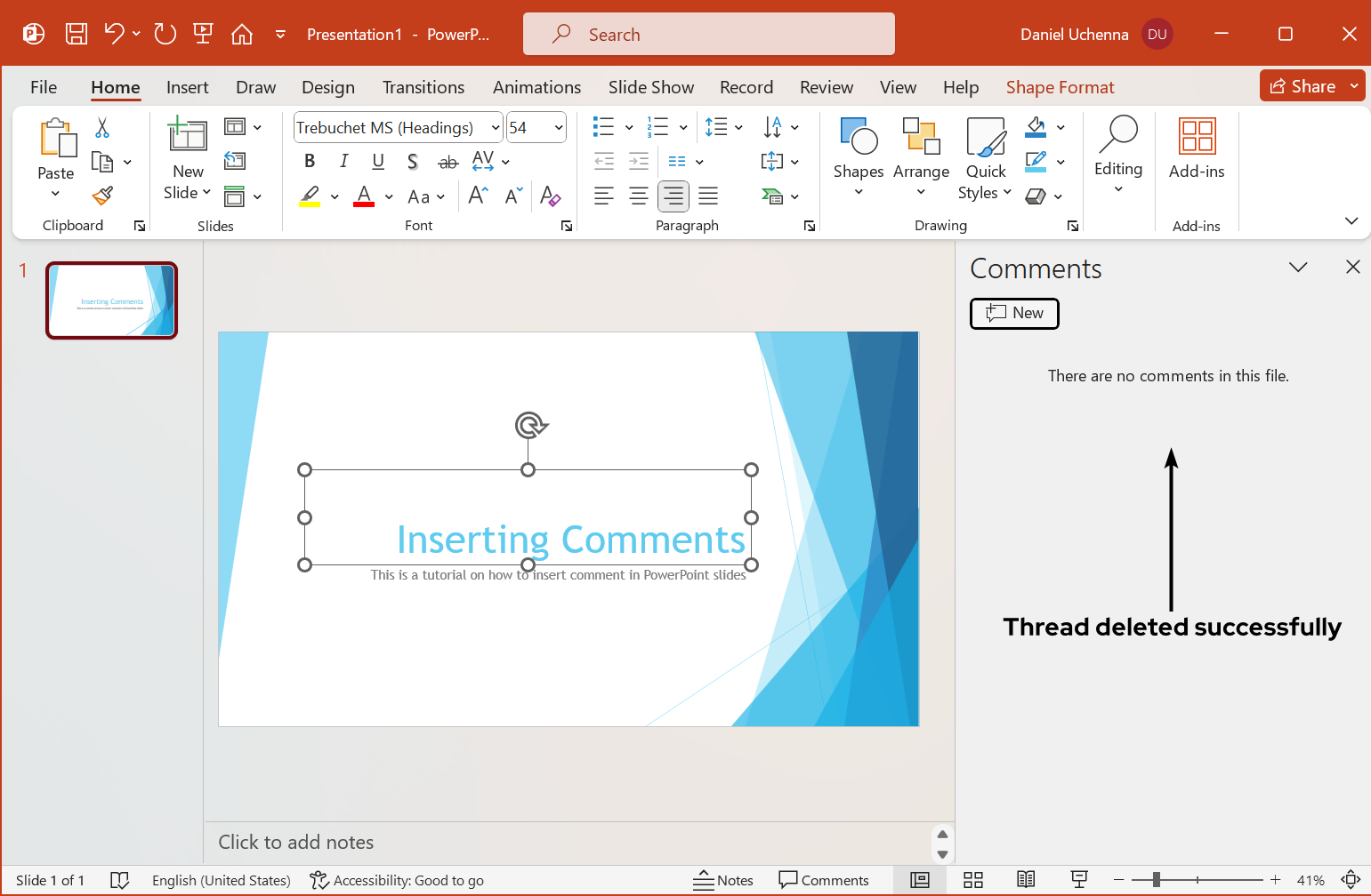 resolve-delete-comments