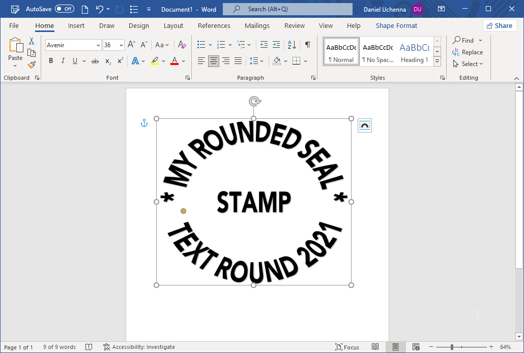 make-round-seal